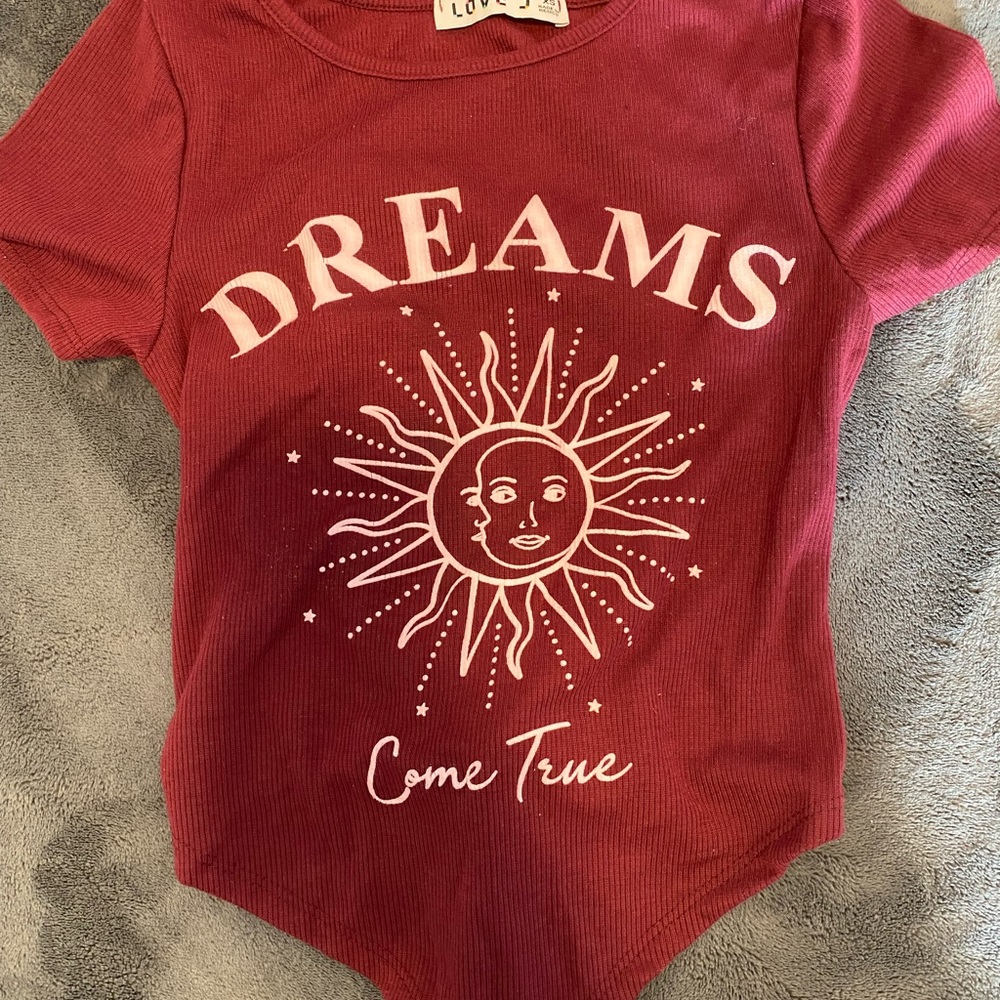 Love J Red Dreams Bodysuit